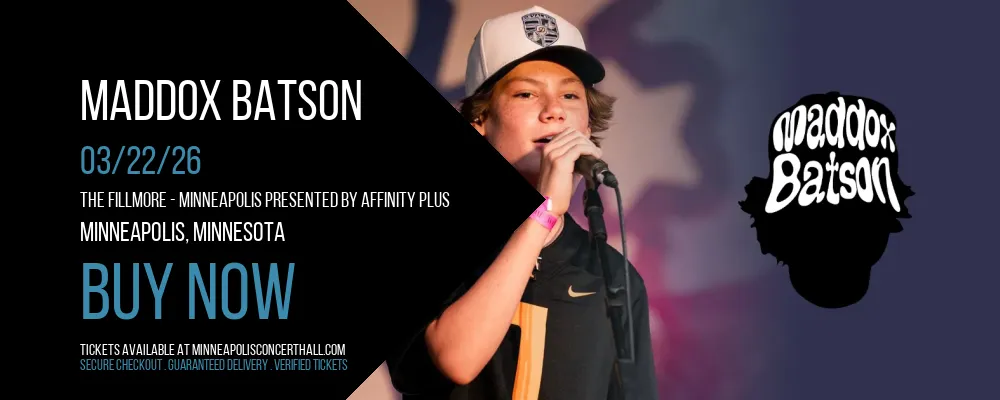 Maddox Batson at The Fillmore Presented by Affinity Plus