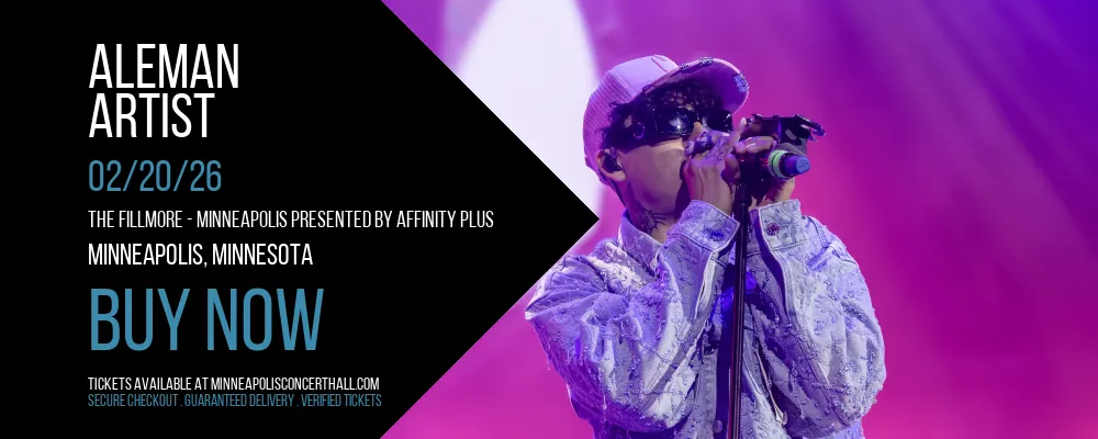 Aleman at The Fillmore Presented by Affinity Plus