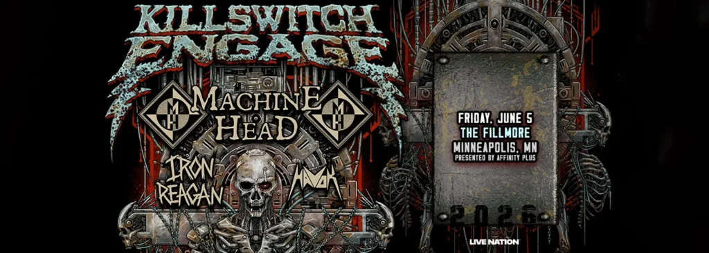 Killswitch Engage at The Fillmore Presented by Affinity Plus