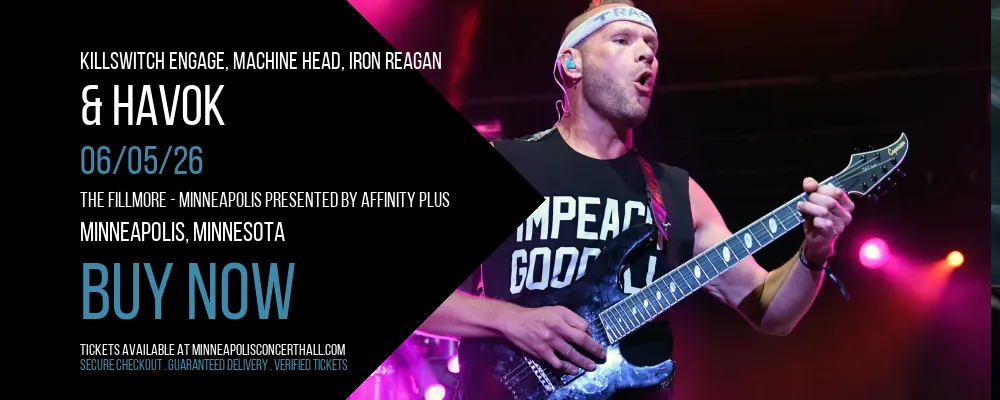 Killswitch Engage at The Fillmore Presented by Affinity Plus