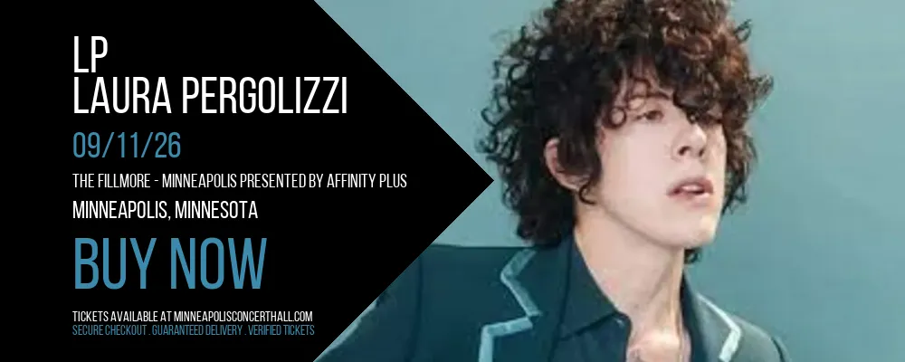 LP at The Fillmore Presented by Affinity Plus