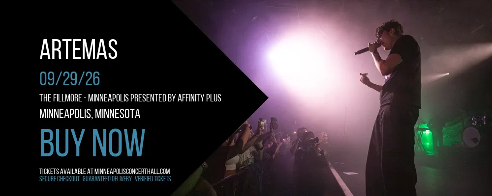 Artemas at The Fillmore Presented by Affinity Plus